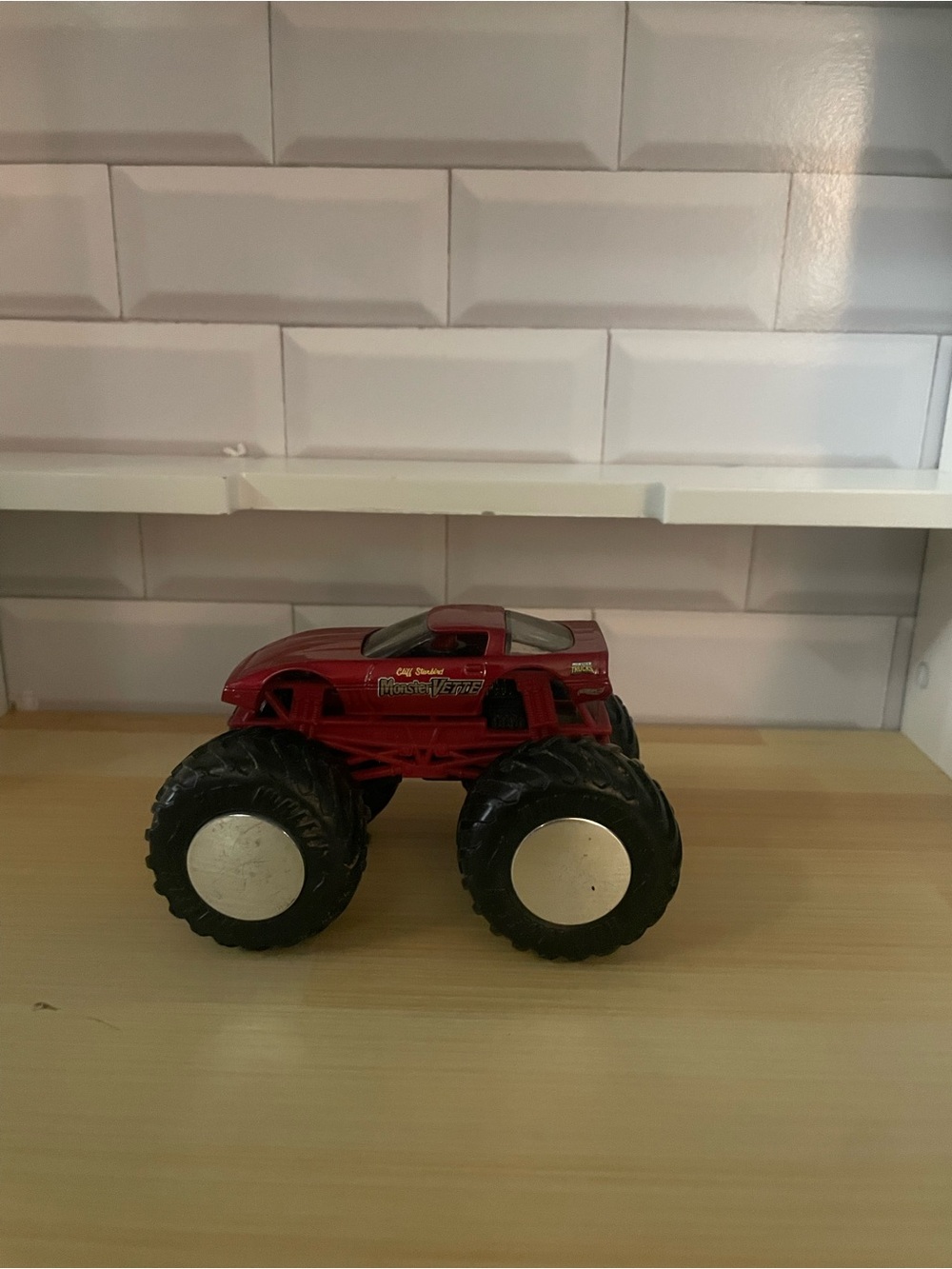 Red Monster Truck Kids Toy - Unbranded
